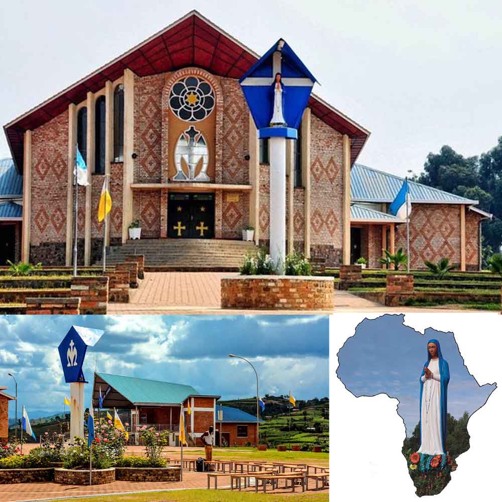 The visionaries of Kibeho during an ecstasy. Source: The Pillar